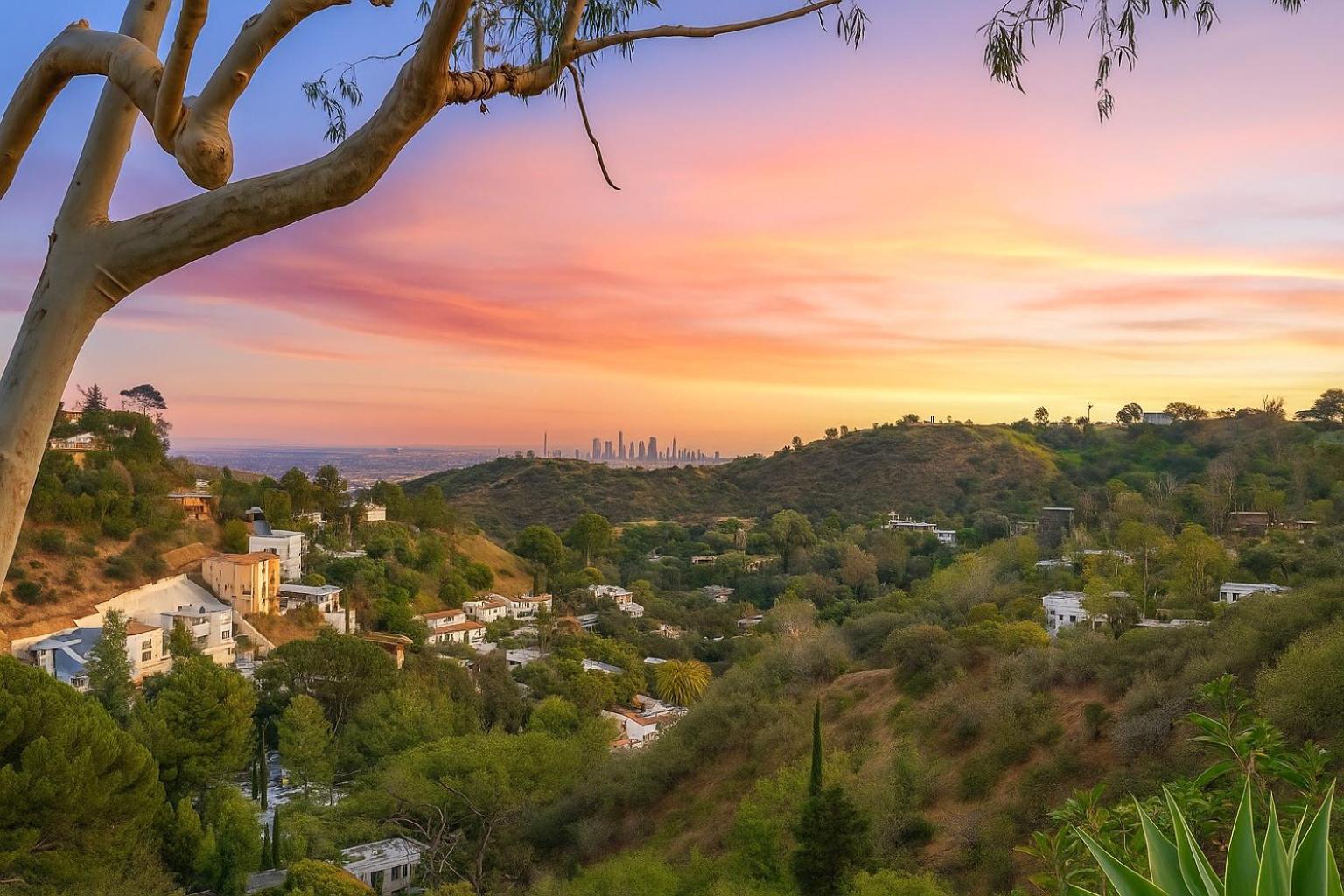 Hollywood Hills Oasis With Views Patio Garden 4 Bedrooms Ferienhaus *